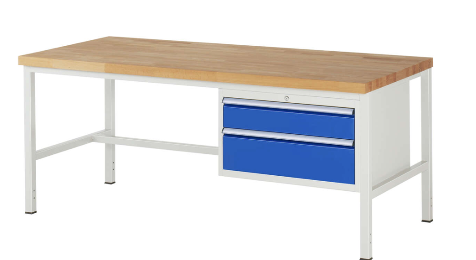 Werkbank 8000 mit 2 Schubladen