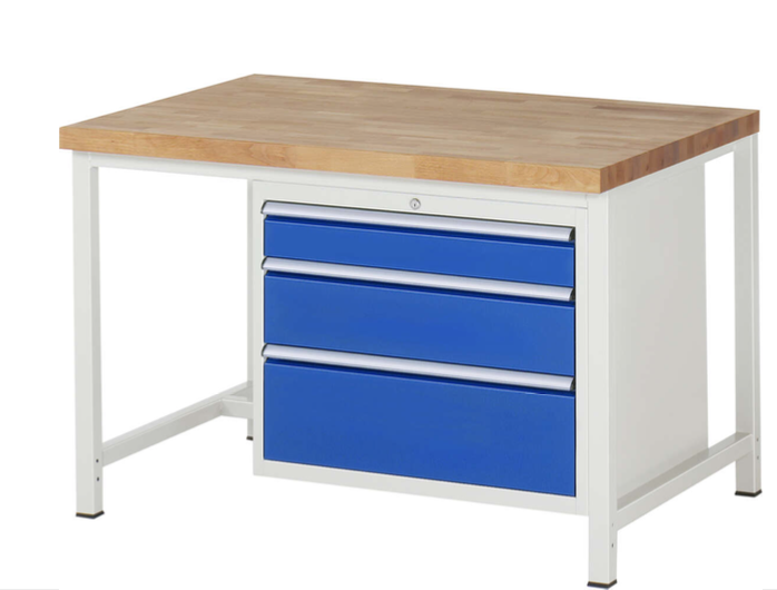 Werkbank 8000 mit 3 Schubladen