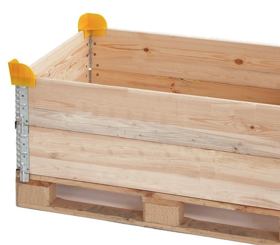 Stapelecke KU, für Holzaufsatzrahmen,