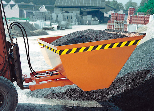 Hydraulische Schaufel mit 2 Zylindern, Inhalt 0,50 m³