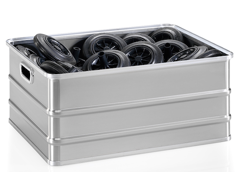 Transportkasten aus Leichtmetall, 116 Liter