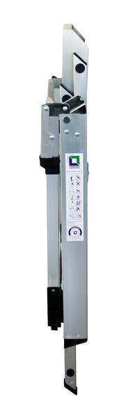 Aluminium-Klapptreppe mit klappbarem Bügel, 5 Stufen