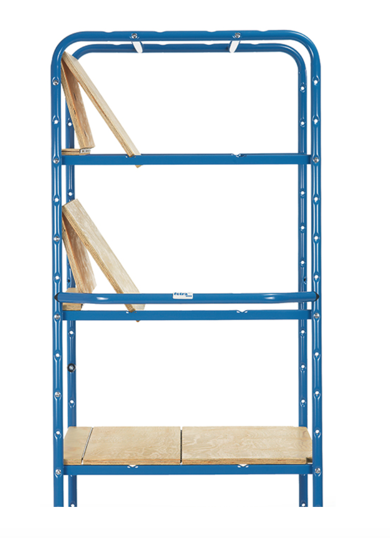 Faltbarer Etagenboden inklusive 1 Paar Auflagewinkeln 1000x700