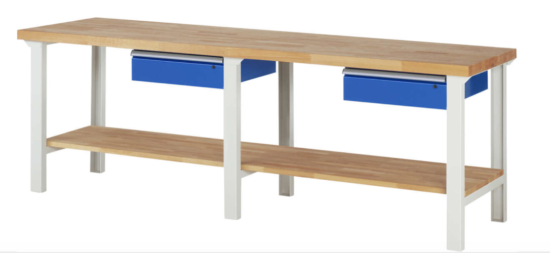 Werkbank 7000 mit 2 Schubladen
