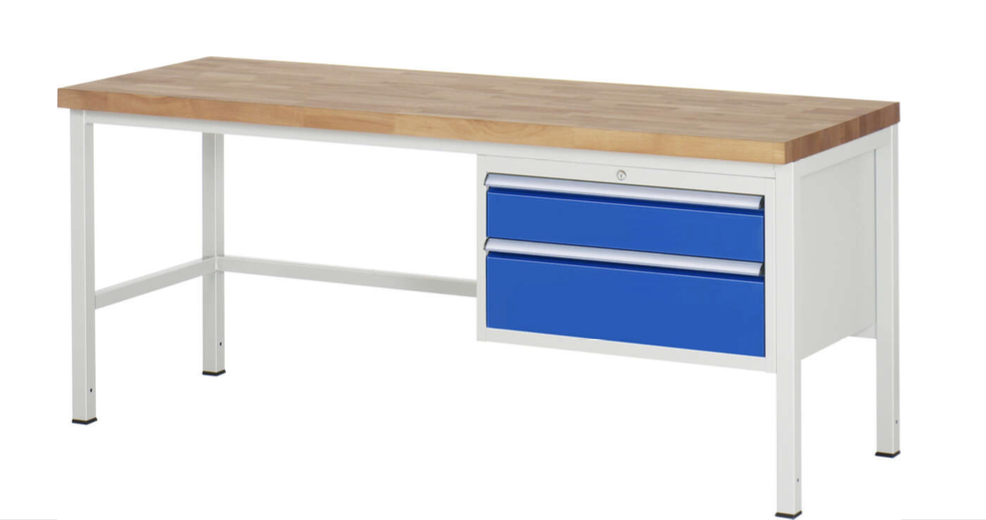 Werkbank 8000 mit 2 Schubladen