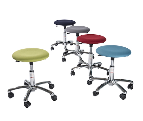 Hocker Beta mit Rückenlehne