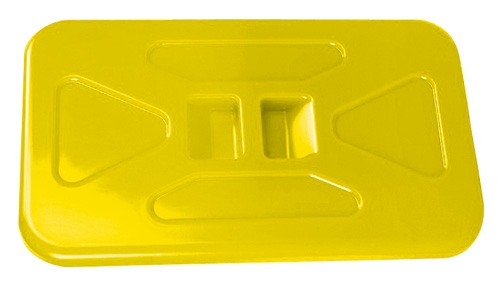 Deckel für Trennwagen 120 Liter, gelb