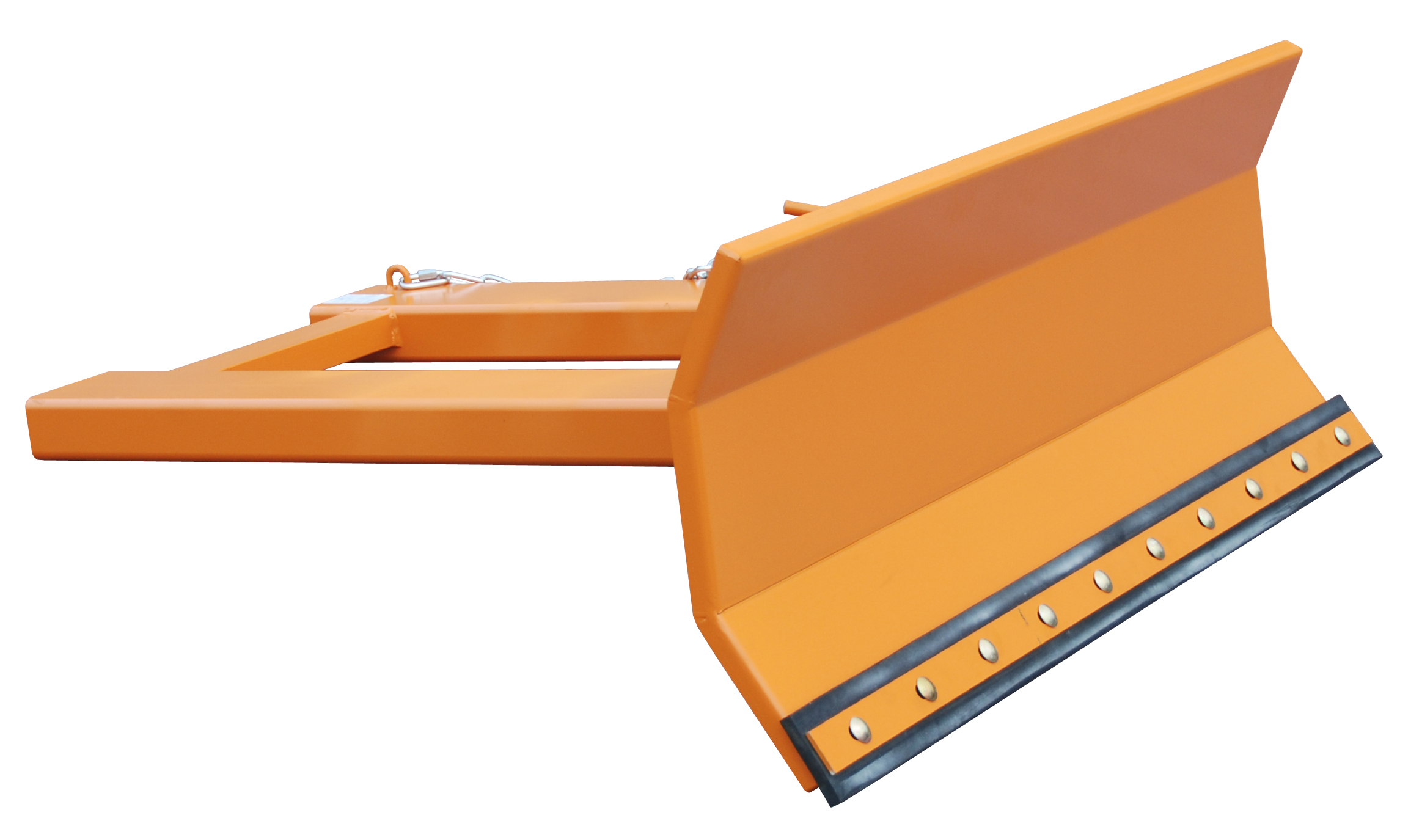 Bauer Schneeschieber Typ SCH-L mit Gummischürfleiste, Schildbreite 1800 mm, lackiert