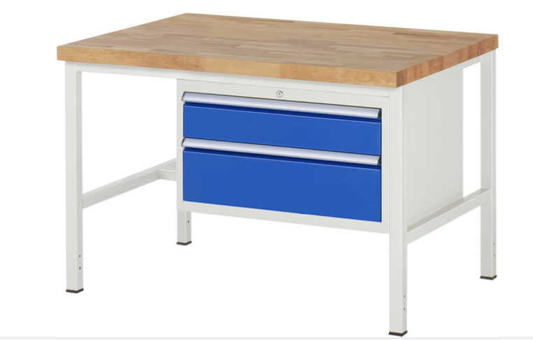 Werkbank 8000 mit 2 Schubladen