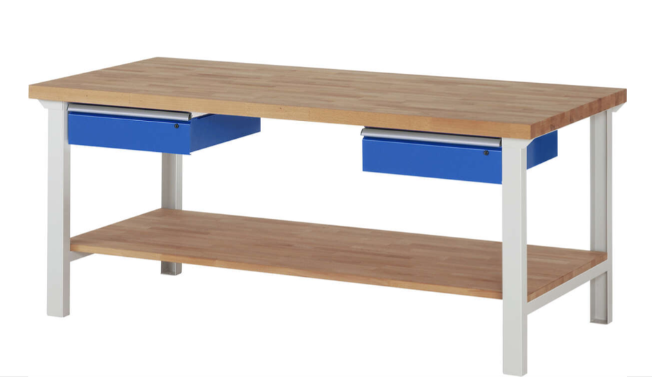 Werkbank 7000 mit 2 Schubladen