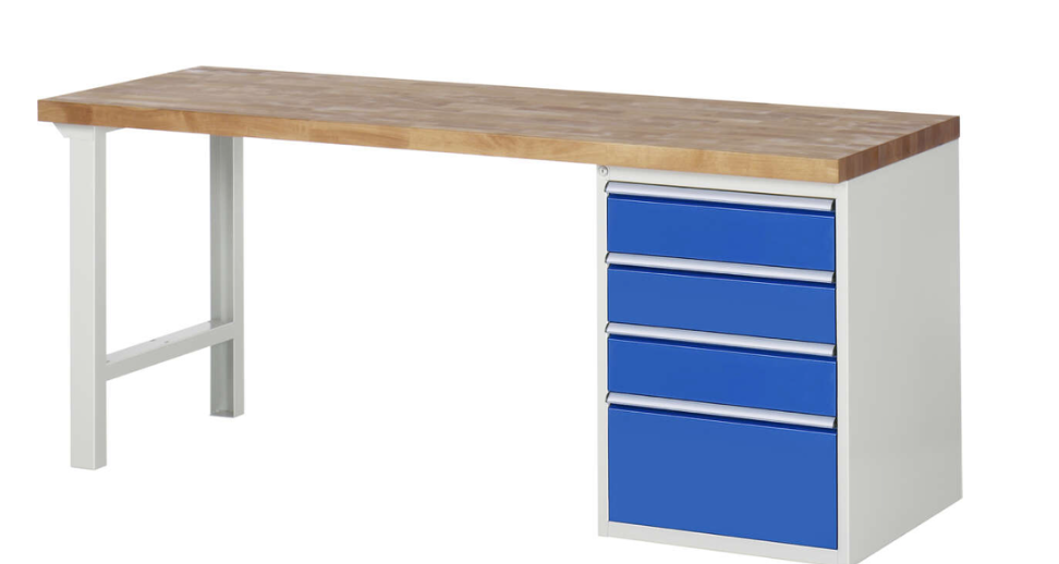 Werkbank 7000 mit 4 Schubladen