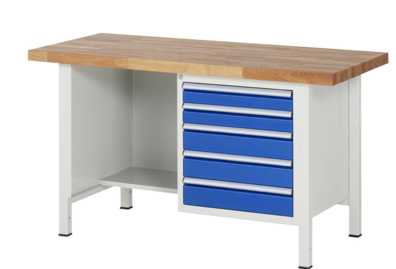 Werkbank 8000 mit 5 Schubladen