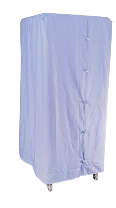 Abdeckhaube Blau für Wäschecontainer 1370mm, 600x720