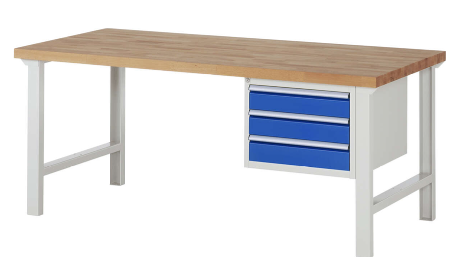 Werkbank 7000 mit 3 Schubladen