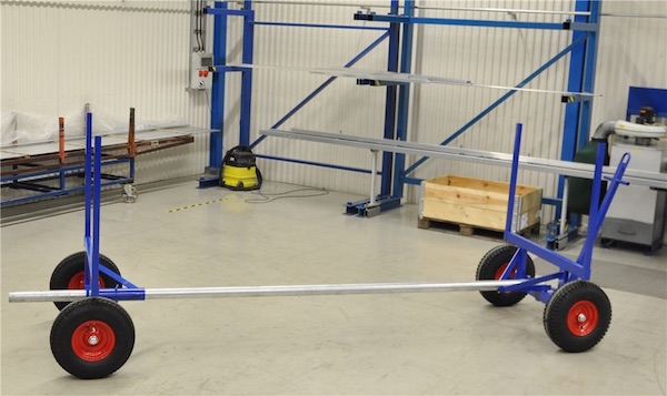 Transportwagen für Langgut, 3500 kg Tragkraft Transportwagen für Langgut, 3500 kg Tragkraft