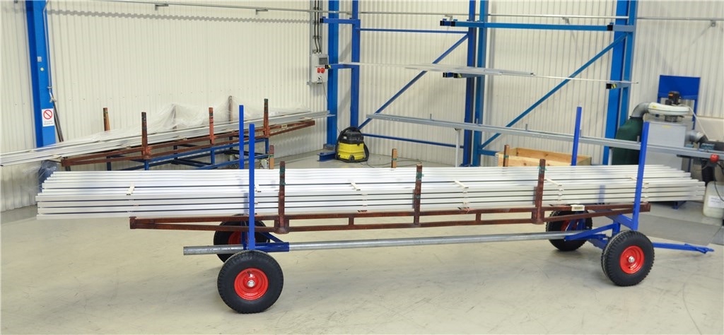 Transportwagen für Langgut, 3500 kg Tragkraft Transportwagen für Langgut, 3500 kg Tragkraft
