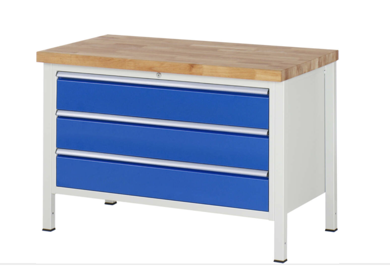 Werkbank 8000 mit 3 Schubladen