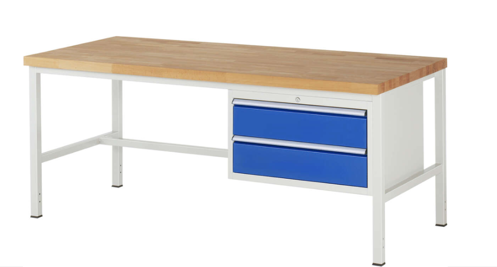 Werkbank 8000 mit 2 Schubladen