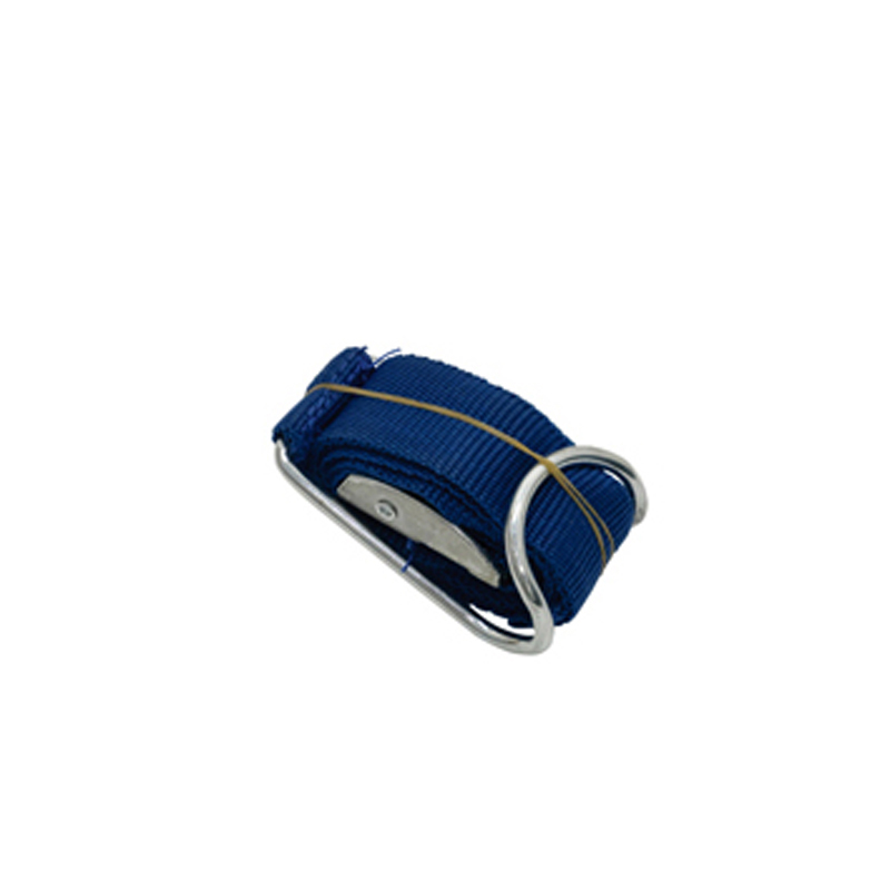 Textilspannband für Rollbehälter, blau