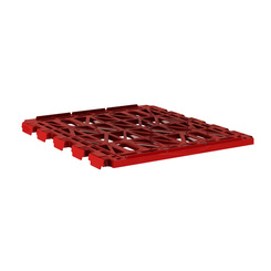 Kunststoffzwischenboden für Rollbehälter 815x724mm, Feuerrot