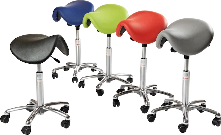 Sattelhocker Pinto, weiß