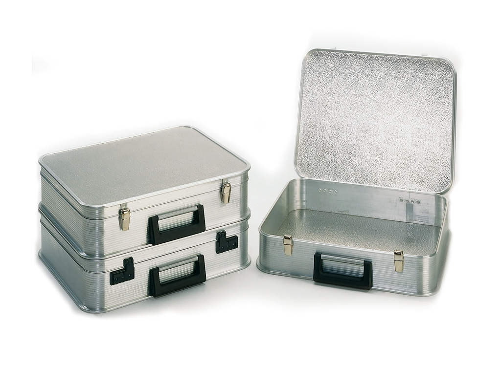 Aluminium Gerätekoffer mit Klappverschlüssen