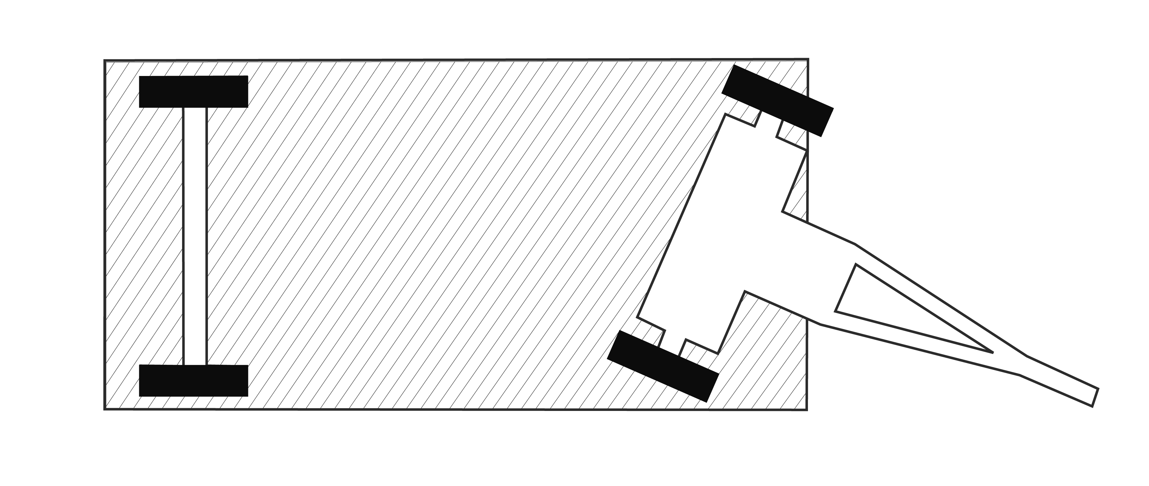 Langmaterialanhänger 1-Achs-Drehschemel-Lenkung (4000x1050 mm), 3 t, Vollg.