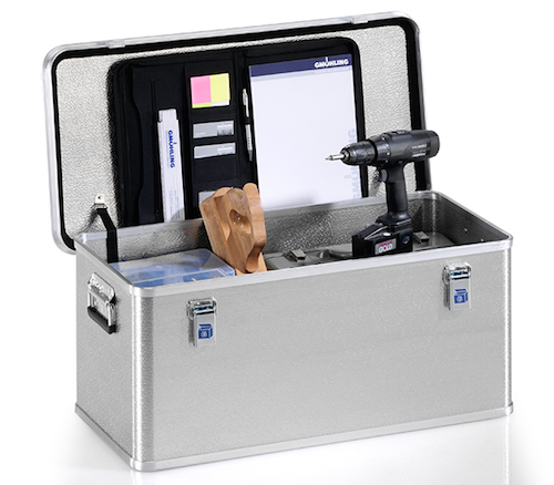 Profikiste aus Dekor-Aluminium, 81 Liter
