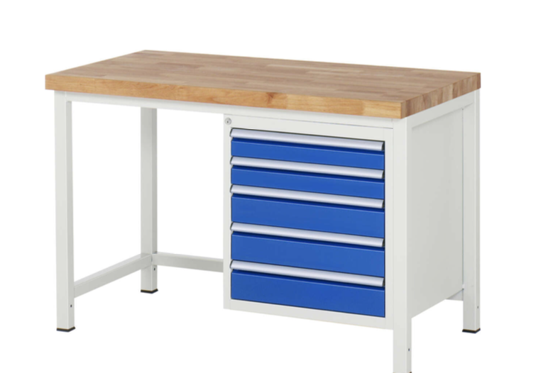 Werkbank 8000 mit 5 Schubladen