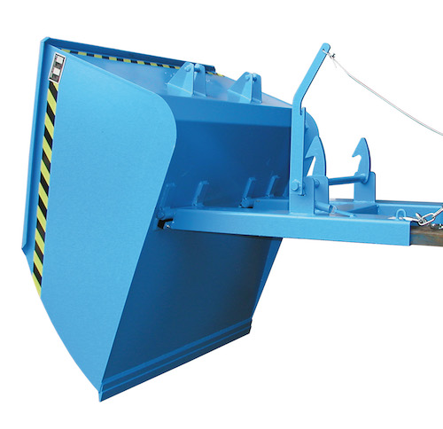Mechanische Schaufel, 1000 kg Tragkraft, blau lackiert