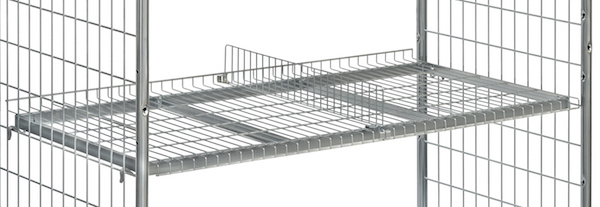 Trenngitter für Drahtgitterboden, Ladeflächenbreite 610 mm