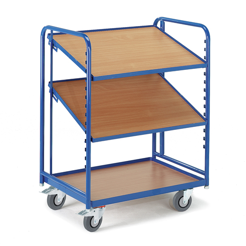 Eurokastenwagen (1240x620mm), Ladefläche für 9 Eurokästen