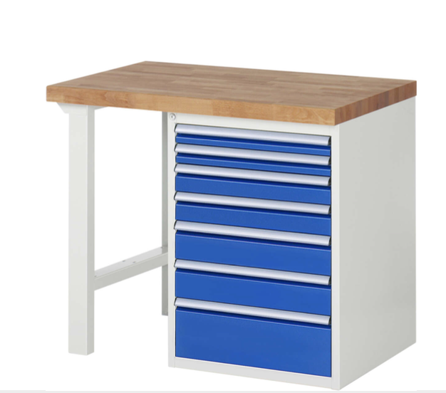 Werkbank 7000 mit 7 Schubladen