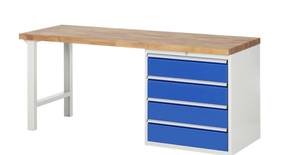 Werkbank 7000 mit 4 Schubladen
