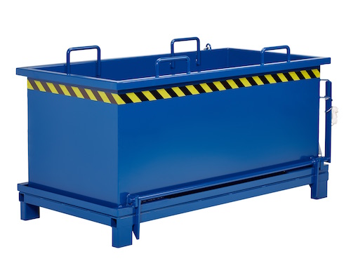 Klappbodenbehälter Stapler und Kran, Inhalt 0,75 m³, Tragfähigkeit 1250 kg