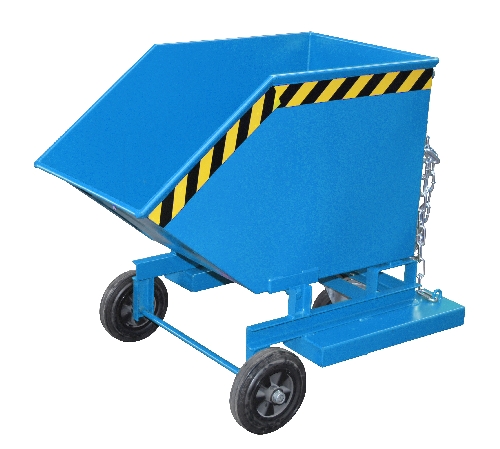 Kastenwagen TYP KW Inhalt 400 Liter, blau lackiert