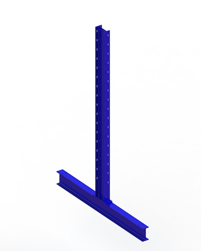 META MULTISTRONG Medium Ständer IPE 140 für Kragarmregal, 2000x600 mm, doppelseitig