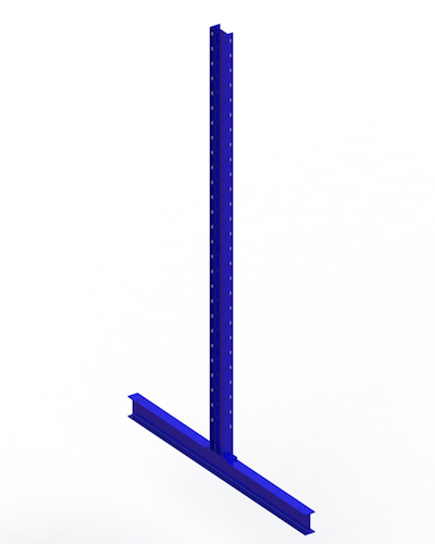 META MULTISTRONG Medium Ständer IPE 140 für Kragarmregal, 3000x800 mm, doppelseitig