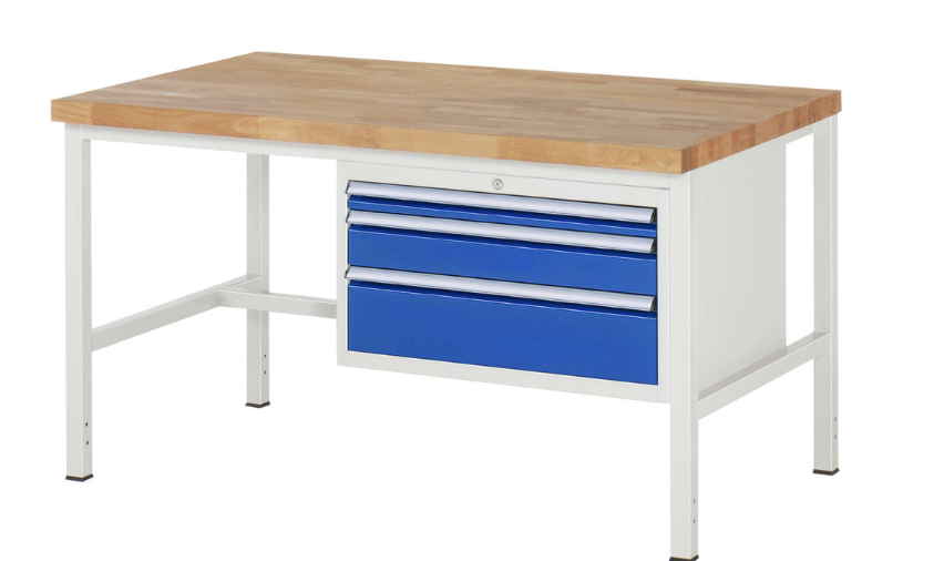 Werkbank 8000 mit 3 Schubladen