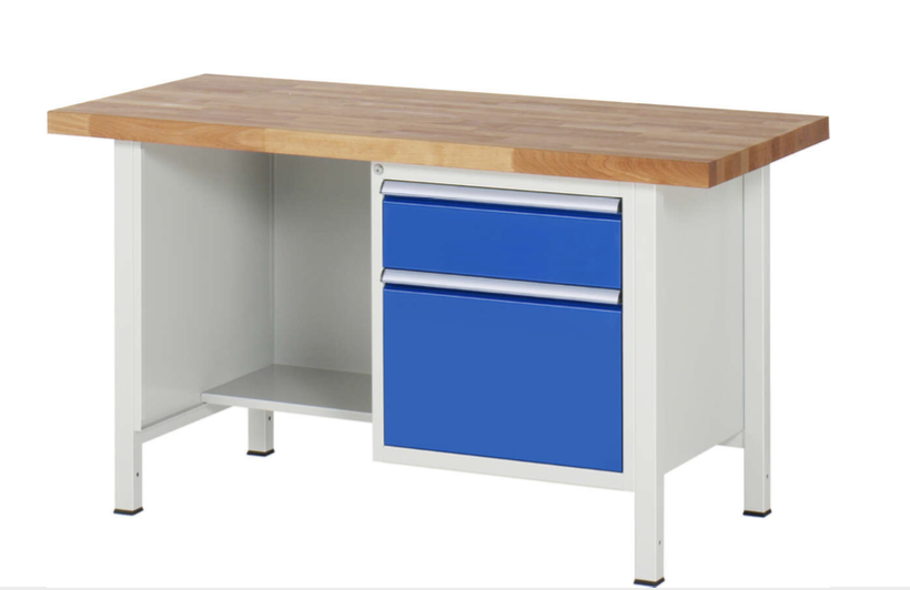 Werkbank 8000 mit 2 Schubladen