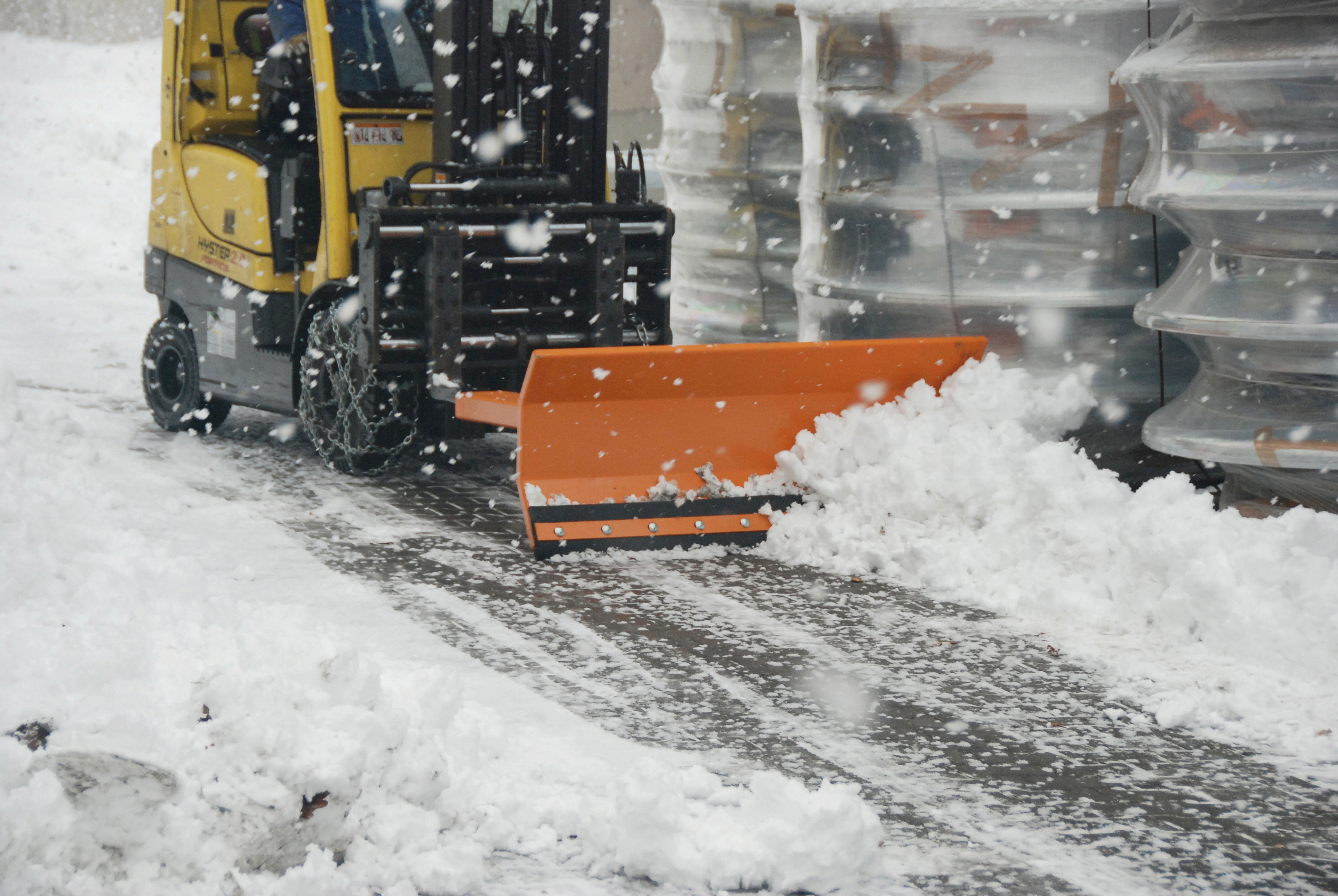 Bauer Schneeschieber Typ SCH-L mit Gummischürfleiste, Schildbreite 1500 mm, feuerverzinkt