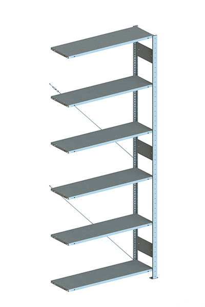 META Steckregalsystem CLIP 80 S3, AR, Feldlast 1290 kg