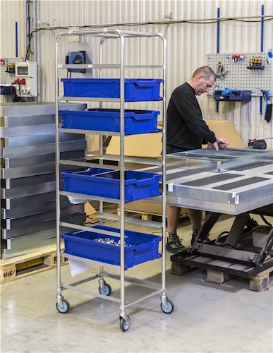 Kistenwagen für 8 Euroboxen