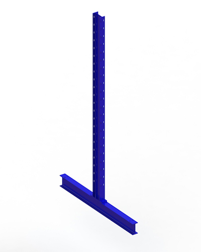 META MULTISTRONG Medium Ständer IPE 140 für Kragarmregal, 2500x600 mm, doppelseitig