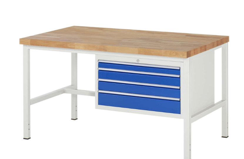 Werkbank 8000 mit 4 Schubladen