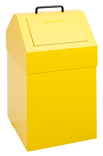 Wertstoffsammler signalgelb, 45 Liter