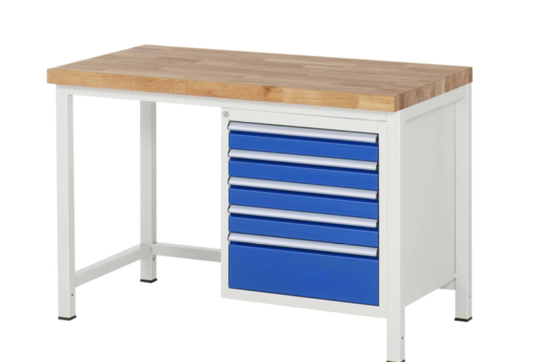 Werkbank 8000 mit 5 Schubladen