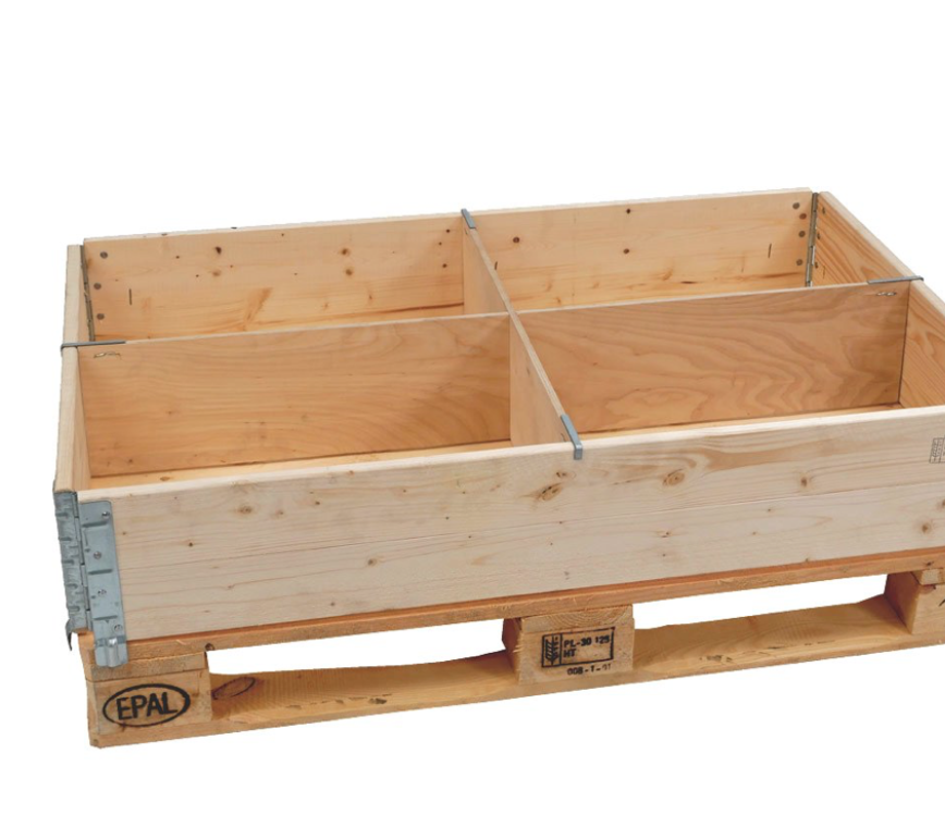Holzaufsatzrahmen - Teiler, 4 Fächer, für Aufsatzrahmen Höhe 195 mm