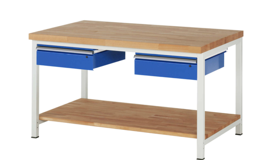 Werkbank 8000 mit 2 Schubladen