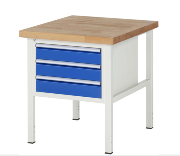 Werkbank 8000 mit 3 Schubladen